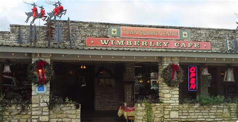 Wimberley cafe - Hours. Open Today: 6:30am-2:00pm. Monday 6:30am - 2:00pm. Tuesday 6:30am - 2:00pm. Wednesday 6:30am - 2:00pm. Thursday 6:30am - 8:00pm. Friday 6:30am - 8:00pm. …